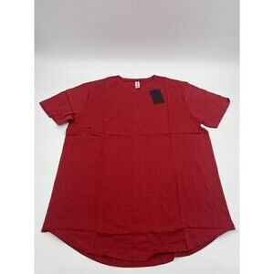 UCXX Apparel Scoop Hamlime Tee Men Size XL in color Red